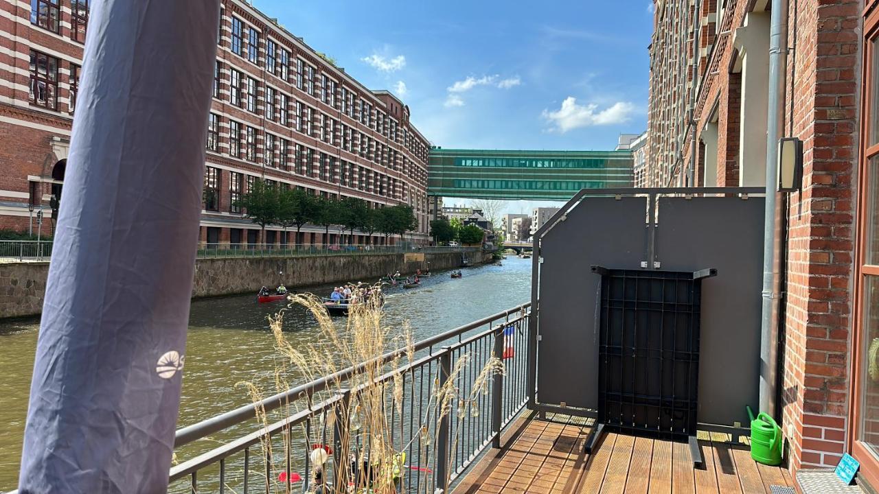 Relax-wohnung Mit Balkon Ueber Weisse Elster Leipzig